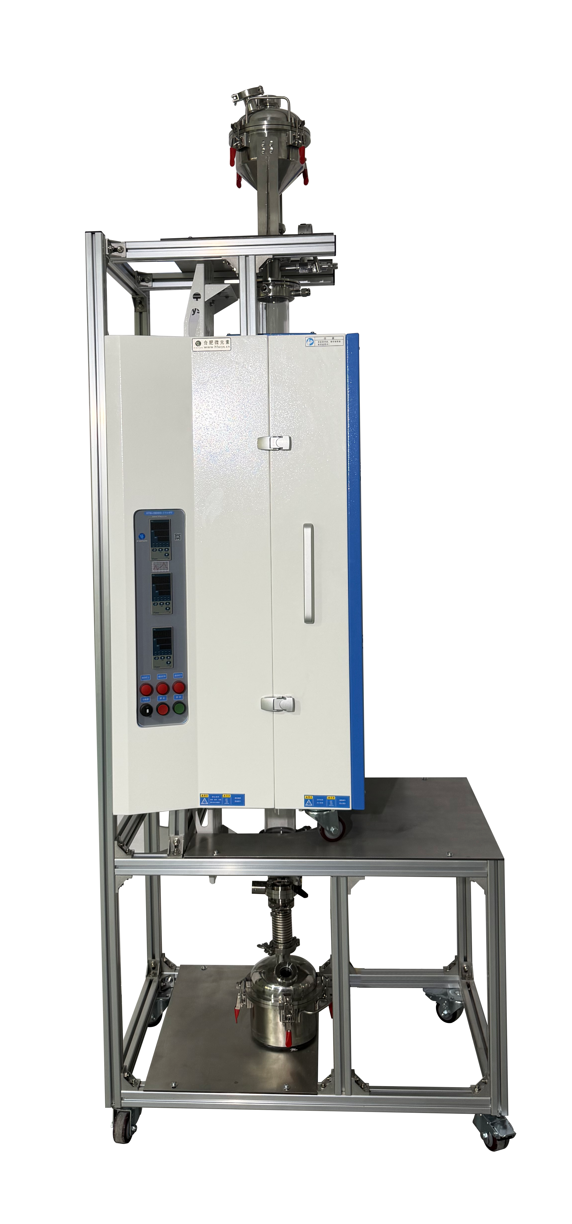 OYS-1200C-III-VT立式翻盖炉